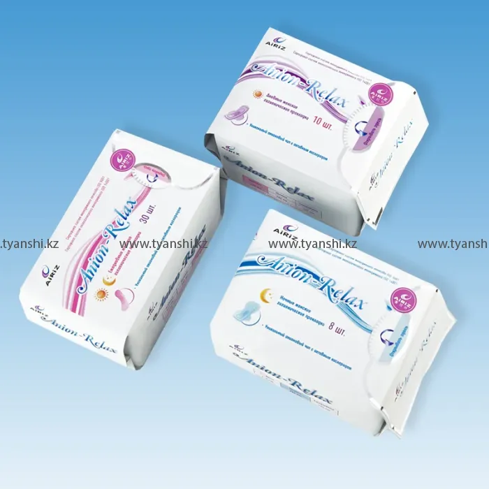 Ежедневные женские гигиенические прокладки Тяньши (Anion - Relax)