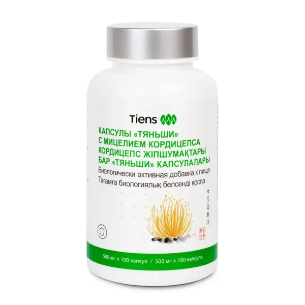 Капсулы с мицелием кордицепса "Тяньши"