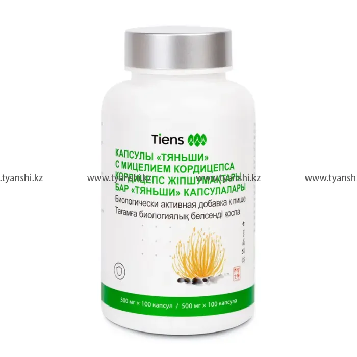Капсулы с мицелием кордицепса "Тяньши"
