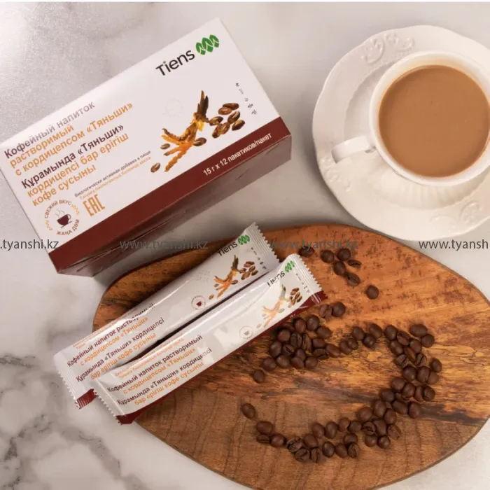 Кофейный напиток с кордицепсом "Тяньши" (Кордикофе) 