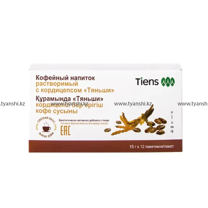 Кофейный напиток с кордицепсом "Тяньши" (Кордикофе) 