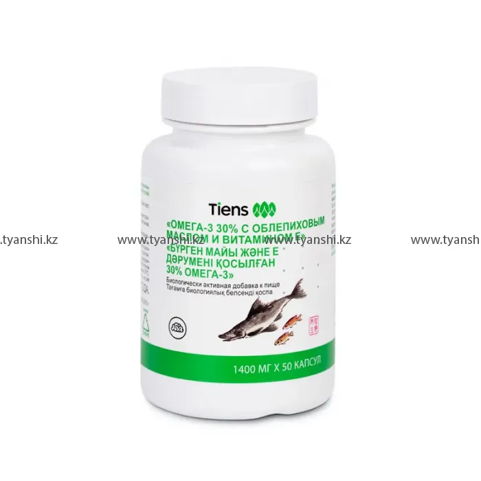 Омега-3 30% с облепиховым маслом и витамином Е