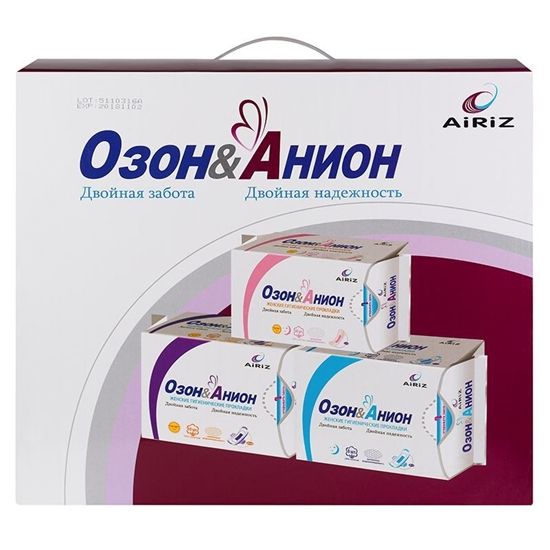 Женские гигиенические прокладки "Озон-Анион"