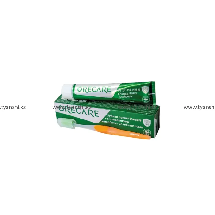 Зубная паста с экстрактами китайских целебных трав "Orecare"
